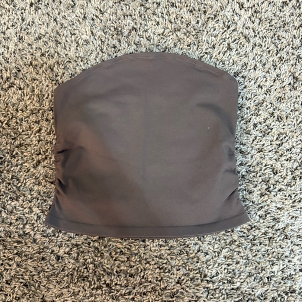 Elegant Gray Women's Crop Top